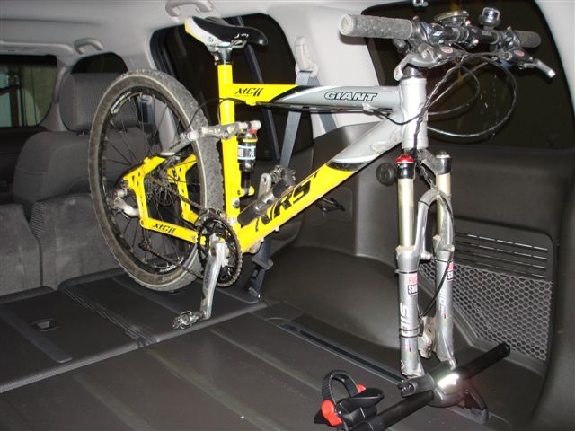 2000 Nissan xterra interior bike mount #7